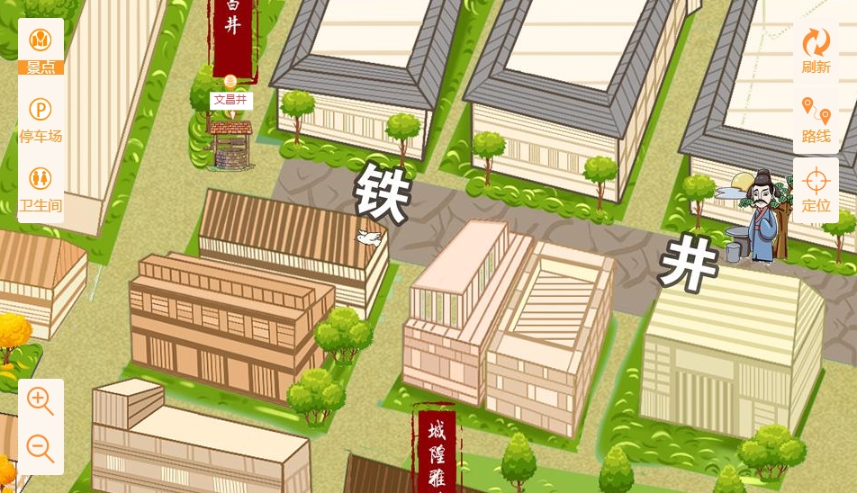 张家口智慧景区：手绘地图与语音导览的完美融合