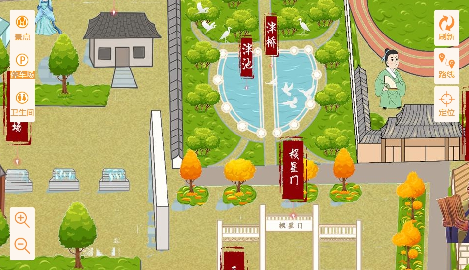 张家口手绘地图景区语音讲解导览系统：智慧景区建设的基石